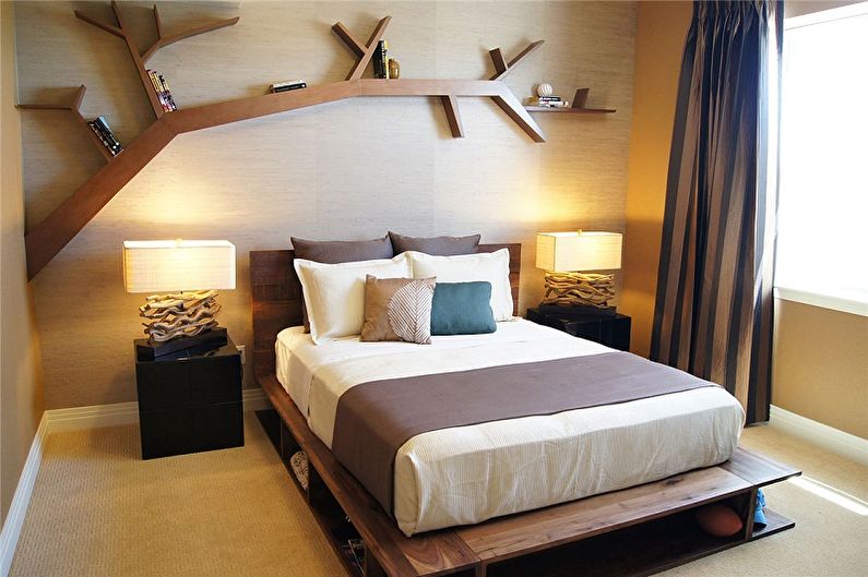 Dormitor 10 mp stil ecologic - Design interior