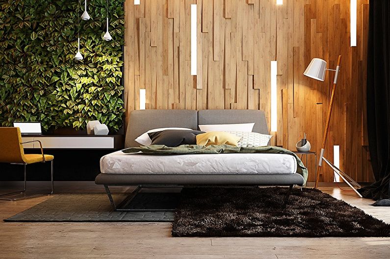 Dormitor 10 mp stil ecologic - Design interior