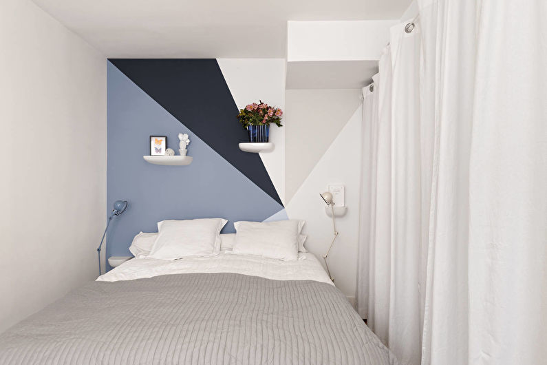 Dormitor alb 10 mp - Design interior