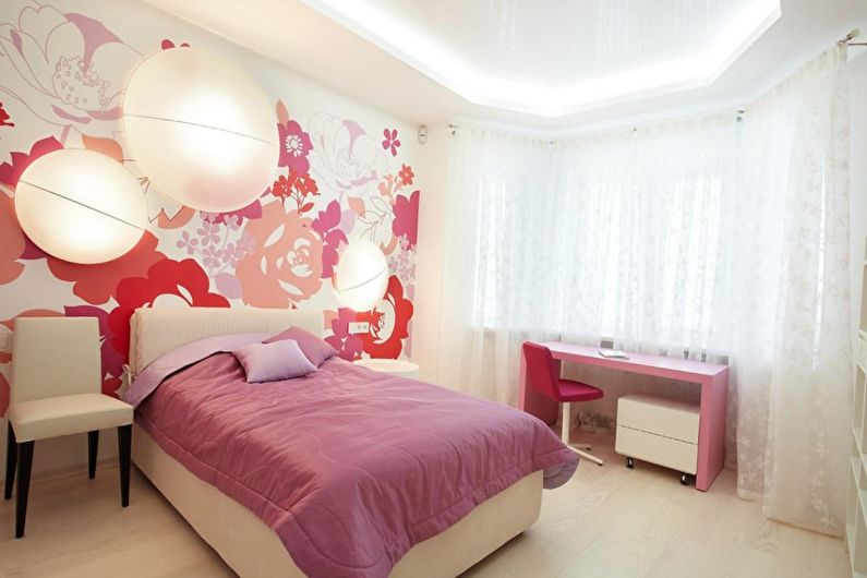 Dormitor roz 10 mp - Design interior