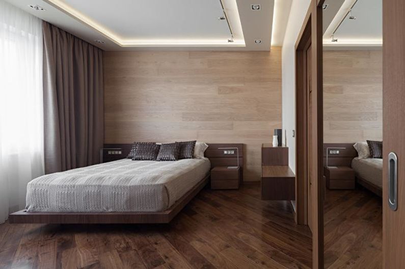 Diseño de dormitorio 2021 - Acabado de techo