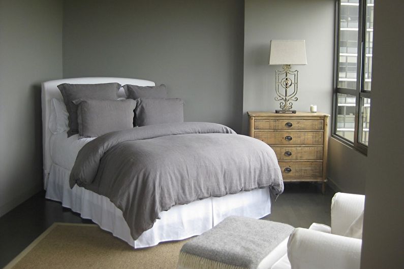 Oblikovanje spalnice 9 m2 - kako urediti pohištvo