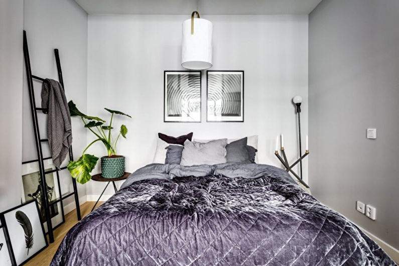 Oblikovanje spalnice 9 m2 - Fotografija