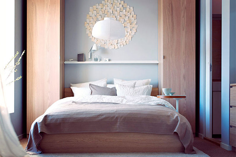Oblikovanje spalnice 9 m2 - Fotografija