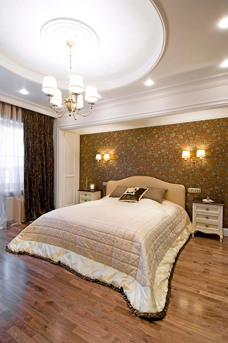 Diseño de dormitorio clásico - Iluminación