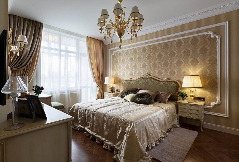 Diseño de dormitorio clásico - Características