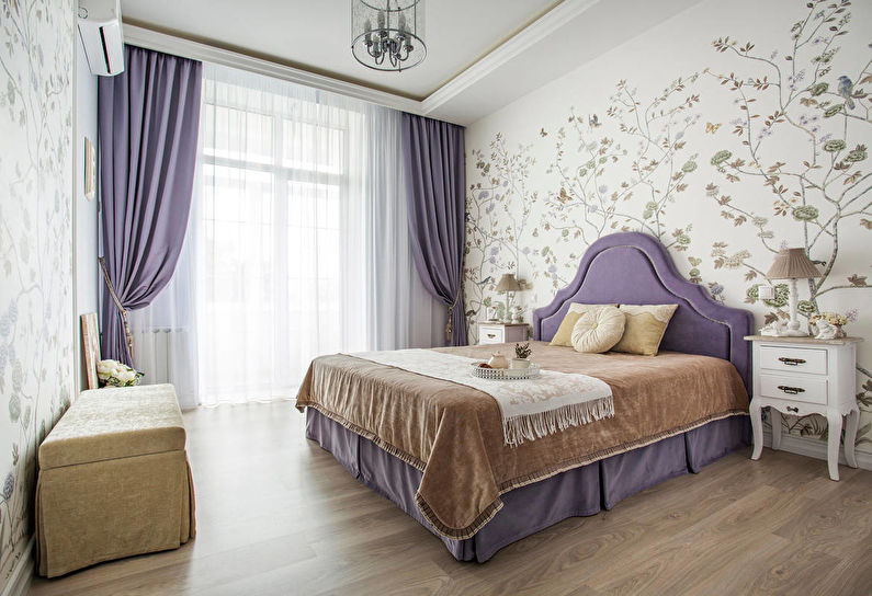 Dormitor alb stil clasic - Design interior