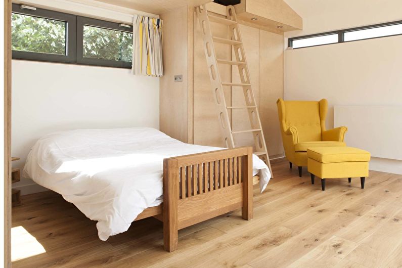 עיצוב חדרי שינה בסגנון סקנדינבי - גימור רצפה