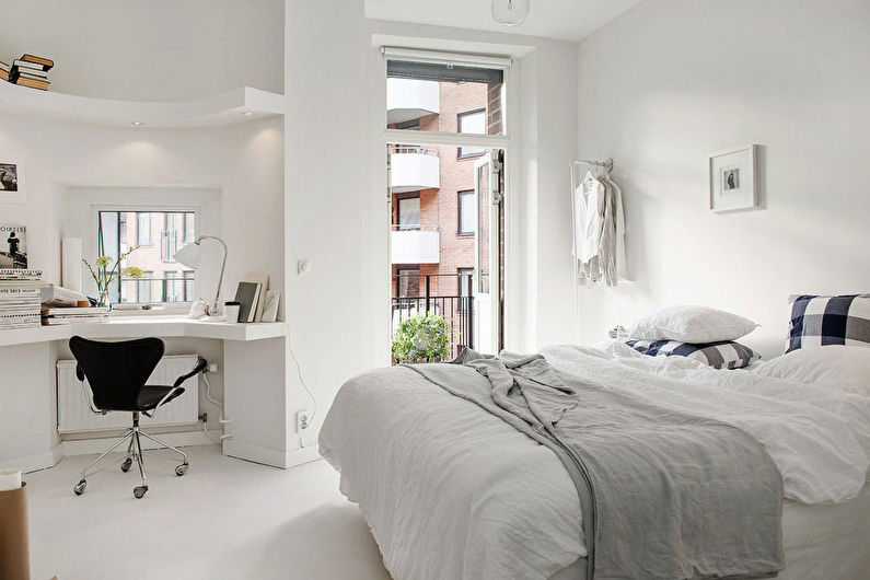 עיצוב חדרי שינה בסגנון סקנדינבי - קישוטי קיר