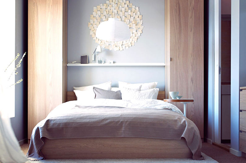 Skandinavisk stil soverom interiørdesign - foto