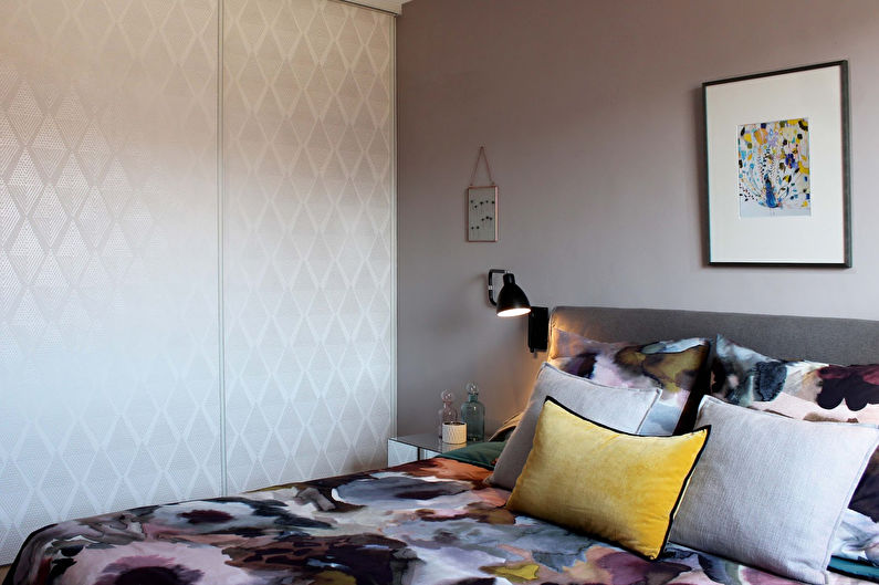 Dormitorio moderno beige - Diseño de interiores