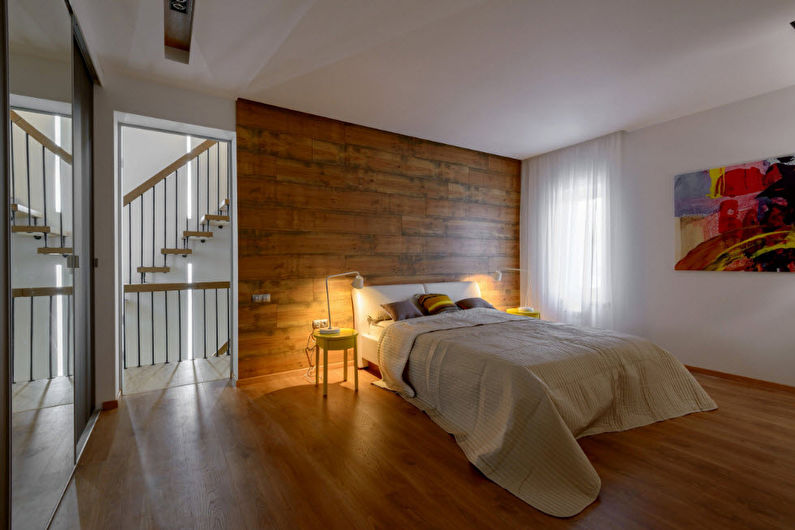 עיצוב חדר שינה מודרני - קישוטי קיר