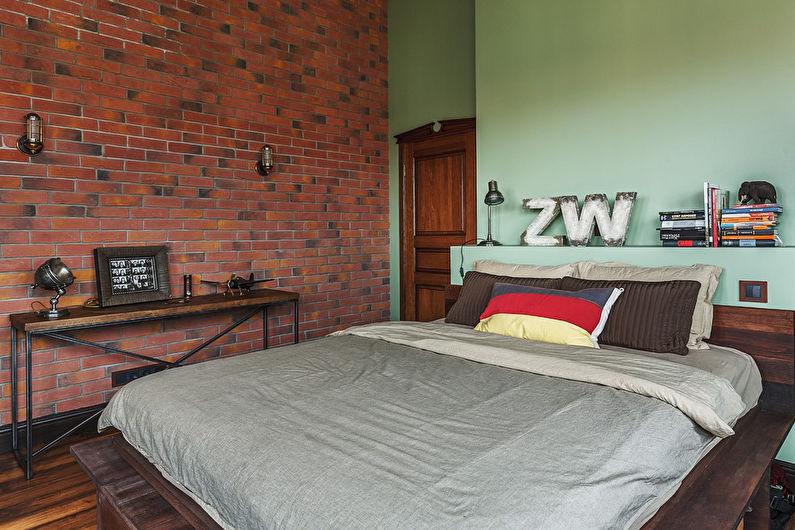 Dormitor Green Loft - Design interior