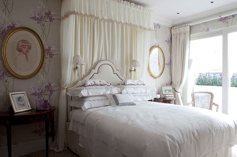 Design de interiores de quartos em estilo provençal - foto