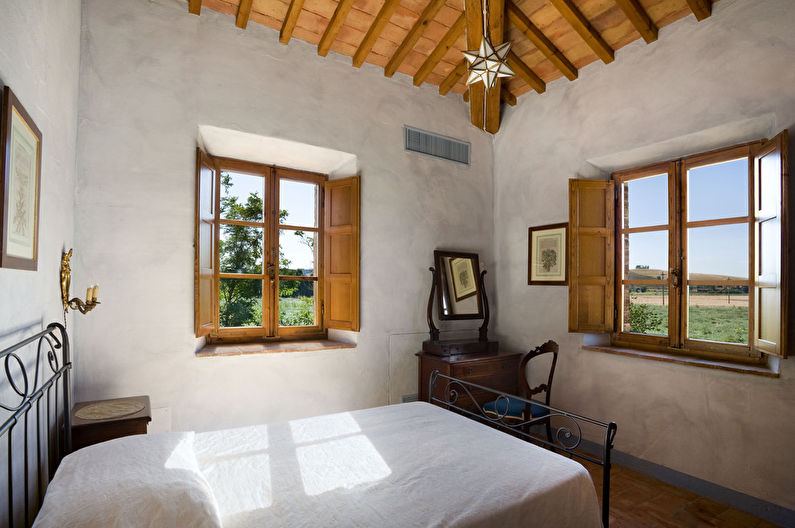 Design de interiores de quartos em estilo provençal - foto
