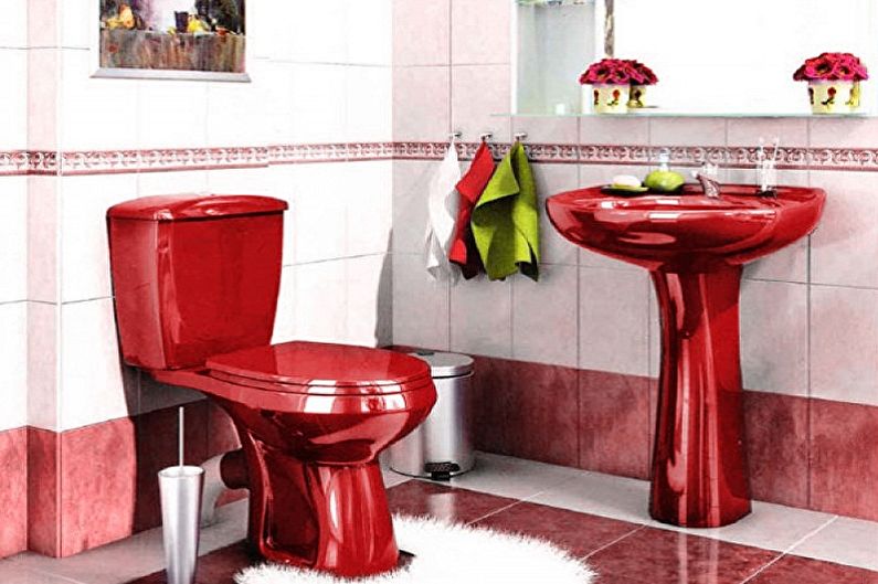 Toalettdesign i Khrusjtsjov - Rørleggerarbeid og møbler