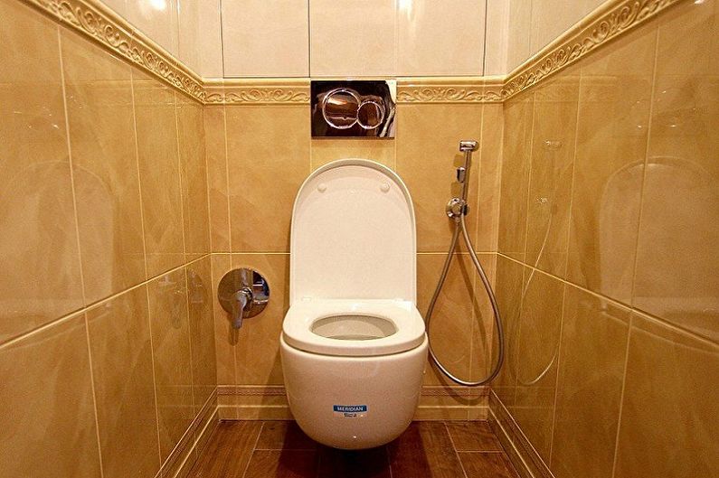 Toalettdesign i Khrusjtsjov - Hvor skal reparasjoner startes