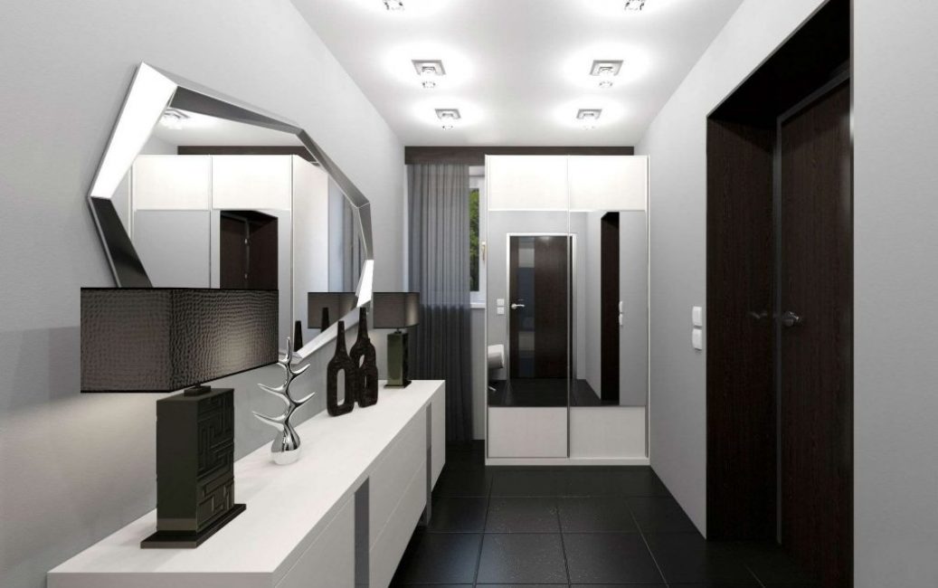 Σκοτεινό Σχέδιο: Σκοτεινό ή Ζεστό; (235 + Φωτογραφίες) Ασυνήθιστα κομψό και μοντέρνο εσωτερικό (υπνοδωμάτιο, σαλόνι, κουζίνα, μπάνιο)