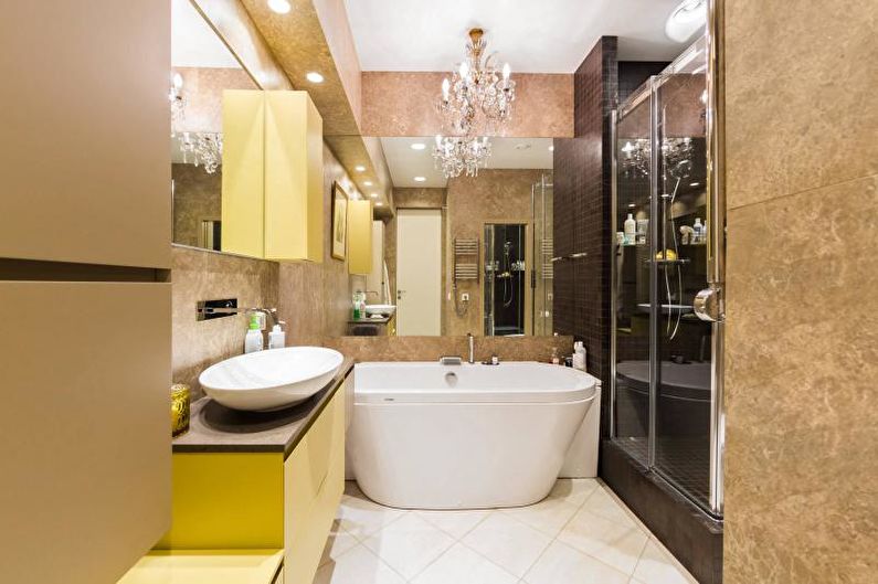 Diseño de interiores de baño pequeño 2021