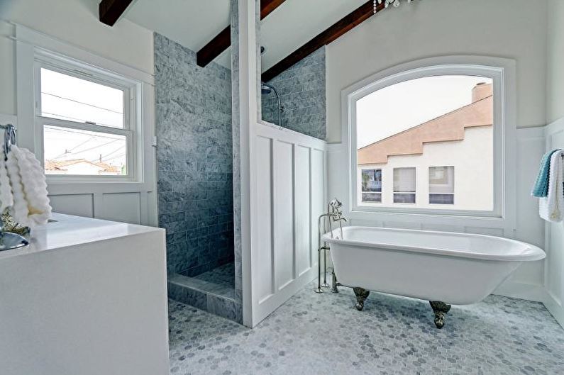 Εσωτερική διακόσμηση μπάνιου 2021 - φωτογραφία