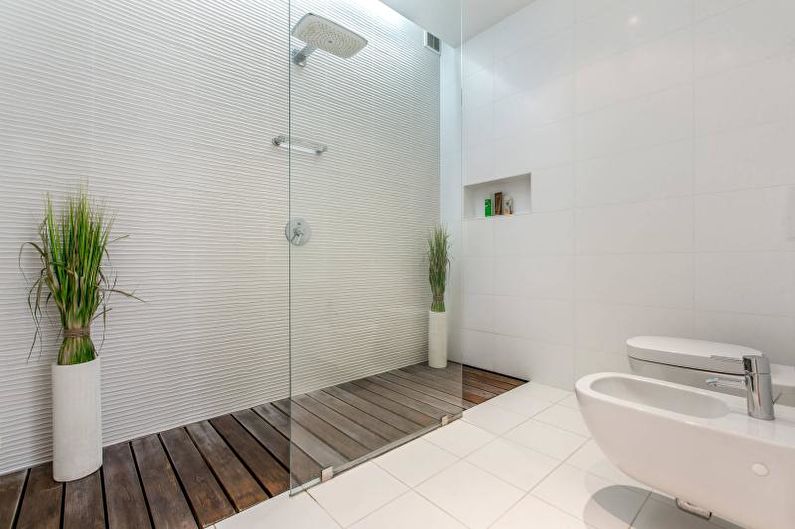 Bela kopalnica - notranje oblikovanje 2021