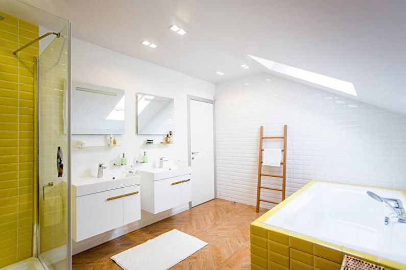 Diseño de interiores de baño 2021 - foto