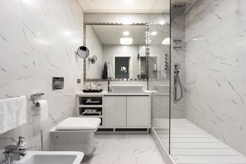 Diseño de interiores de baño 2021 - foto