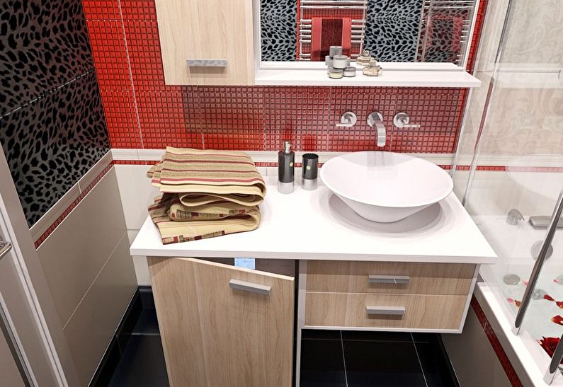 Kúpeľňový dizajn 4 m2 - Inštalatérstvo