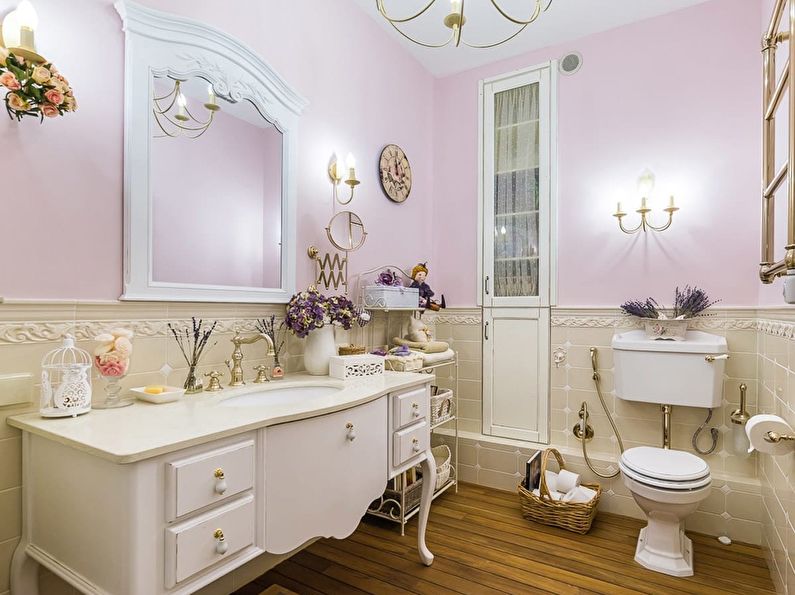 Provence Style Μπάνιο - Φινίρισμα