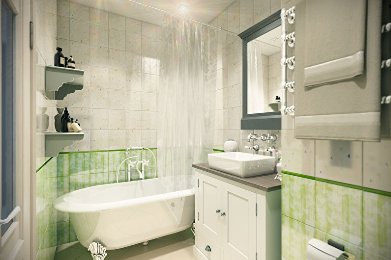 Design baie stil Provence - Instalatii sanitare