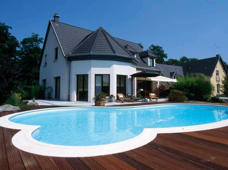 Pri stavbe bazéna nie je možné základ premeniť na dom