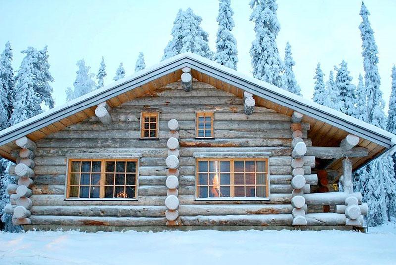 dřevěné domy z borovice