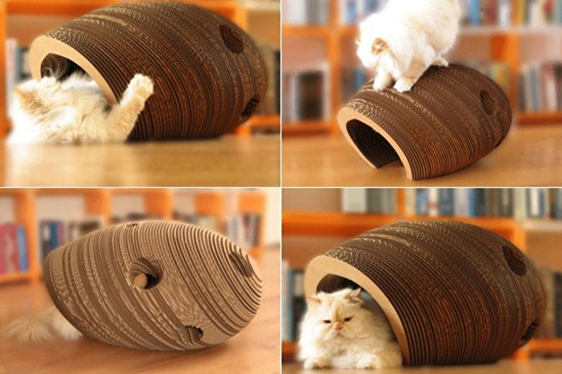 Dom dla kotów DIY - zdjęcie