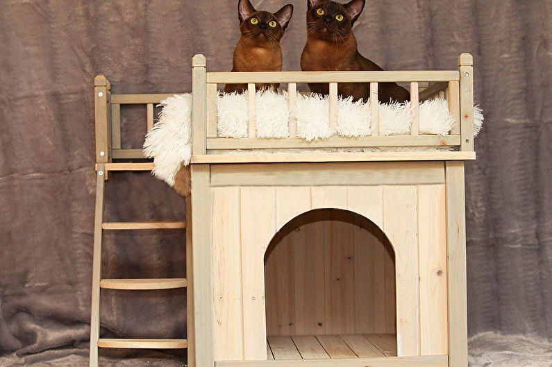 Dom dla kotów - Dom-budki
