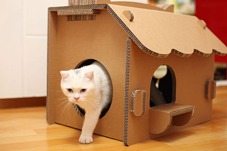 Cat House - Kartonghus