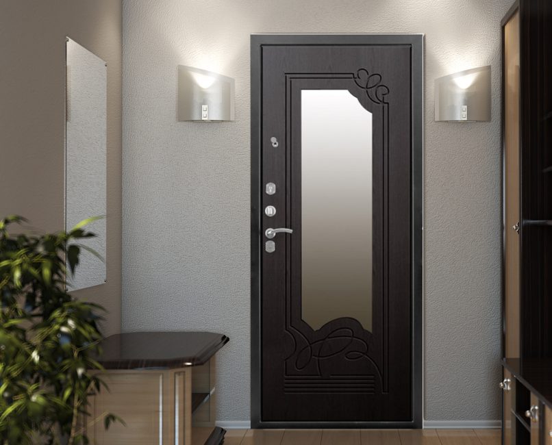 Las dimensiones de la puerta deben corresponder al área del interior.