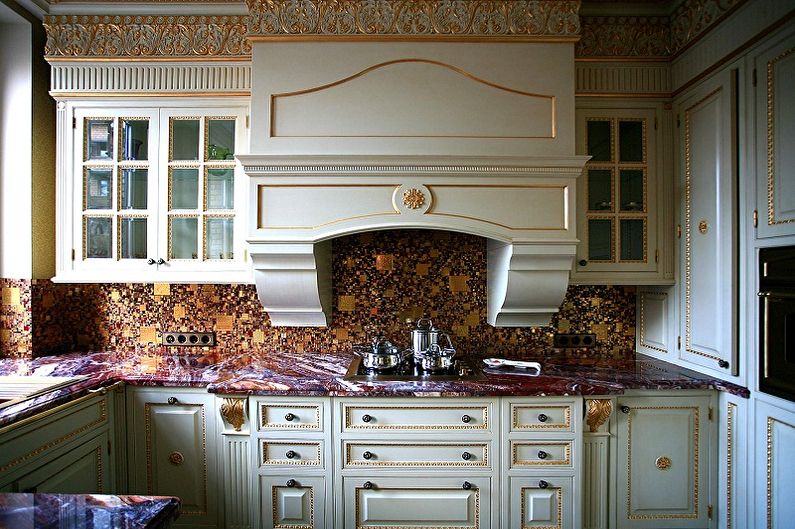 Kuchynská zástera mozaika - foto