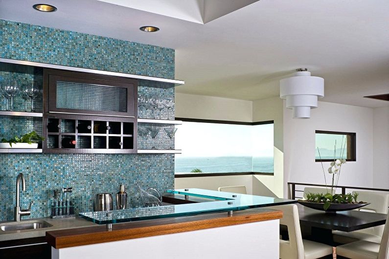 Mosaikk kjøkkenforkle - bilde