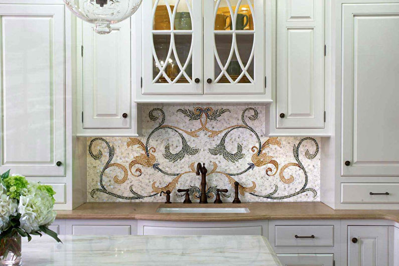 Mosaikk kjøkkenforkle