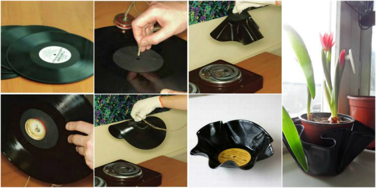 Trinn-for-trinn-teknologi for en fonografpotte