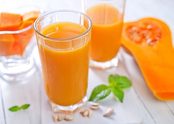 Orange gesundes Getränk