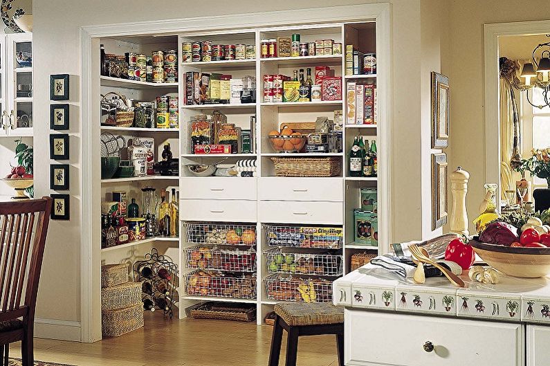 Hvor du skal plassere pantryet - På kjøkkenet