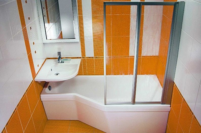 Interiér kúpeľne 2 m² - Foto