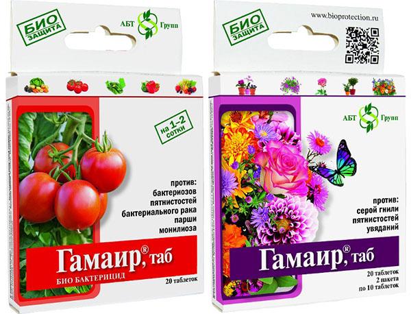 gamair tablety na zeleninu a květiny