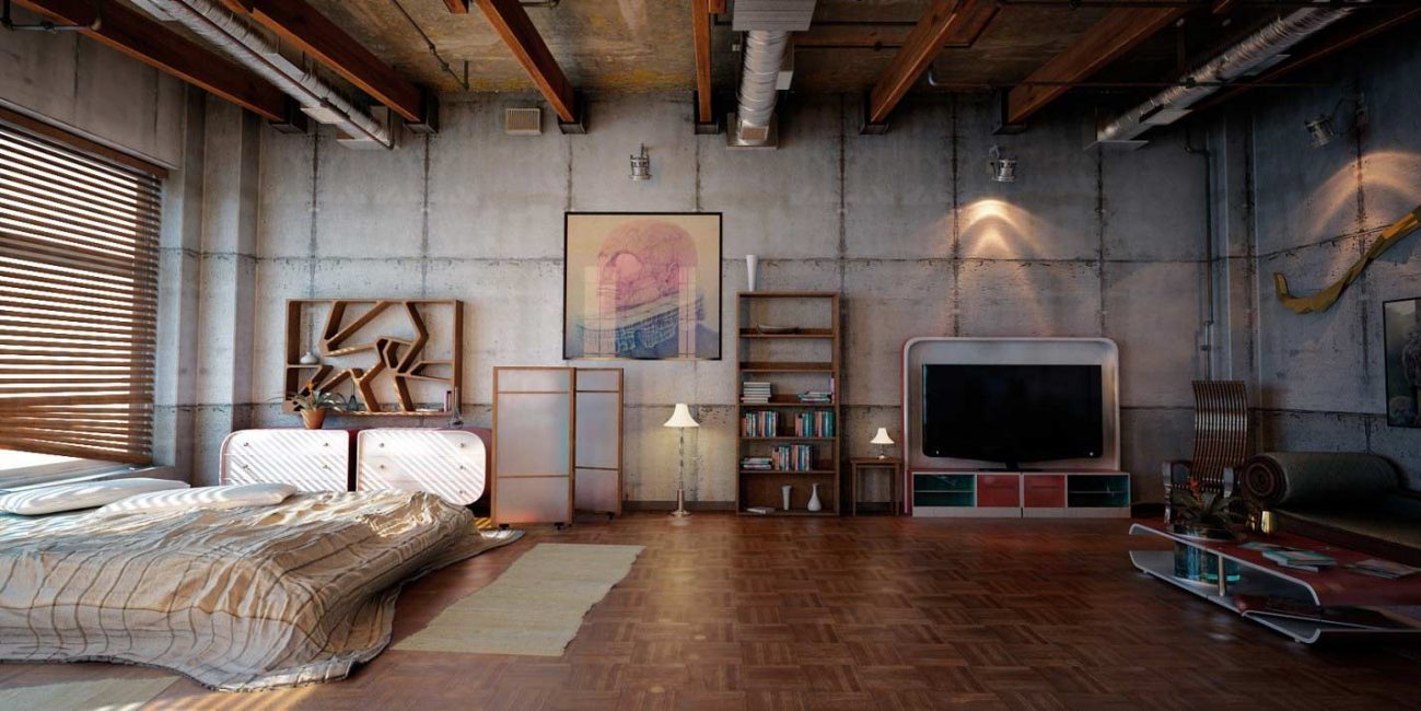Το πρώτο διαμέρισμα σοφίτας εμφανίστηκε στη δεκαετία του '50 στις ΗΠΑ