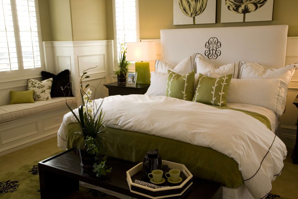 Dormitor în stil ecologic