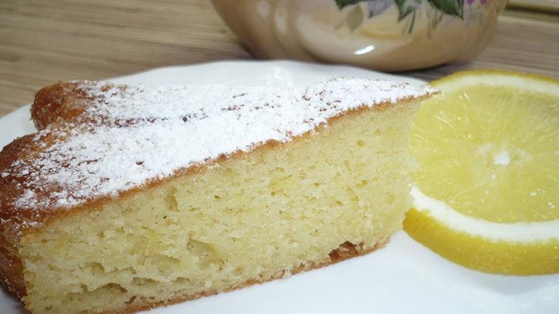 recept na manna citronový koláč