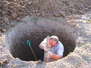 kopání studny
