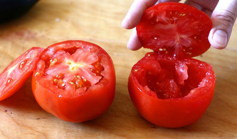 Tomaten zubereiten