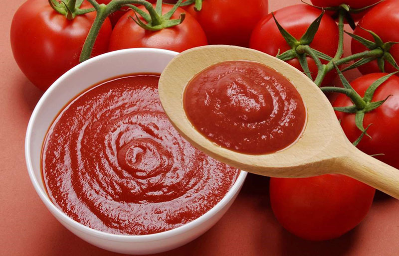 frisches Tomatenpüree